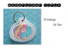 ITH - Bunter Donut Anhänger